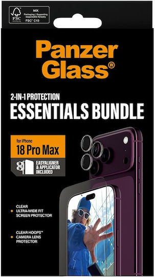 Panzerglass Essentials 2in1 Glass+lens Iphone 18 Pro Max