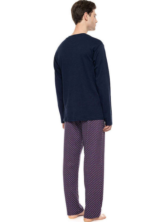 Ulisse Winter Men's Pyjamas Bordo