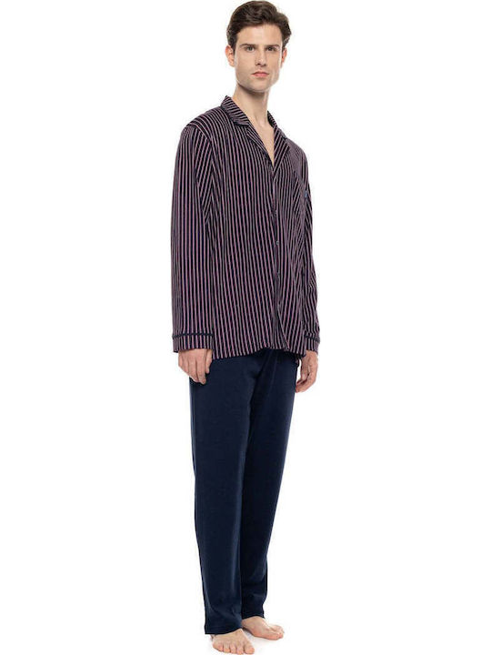 Ulisse Winter Men's Pyjamas Blue