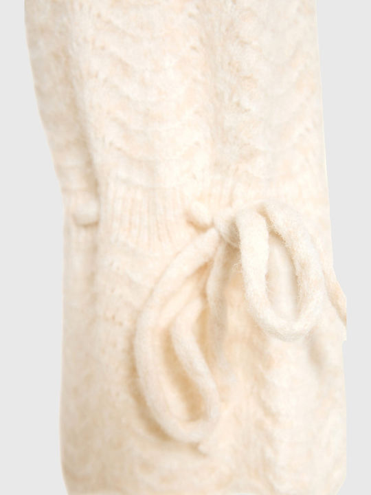 Women's Knitted Cardigan Grey FBL014-123-09-Milky-Grey