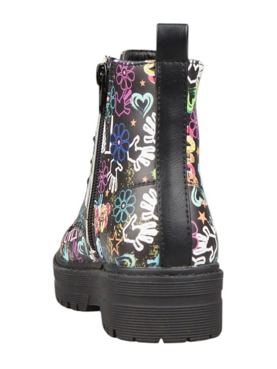 Kids Multicolour Ankle Boots