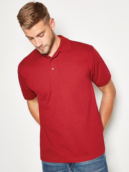 Kustom Kit Ανδρικό Διαφημιστικό Polo T-shirt Dark Purple