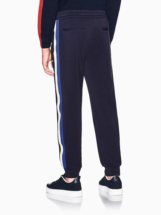Joggers with Elasticated Waist Navy