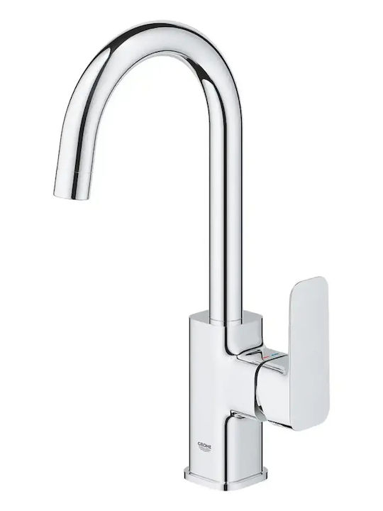 Grohe Baterie Monocomandă Înaltă Pentru Lavoar Argintie