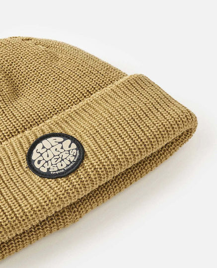 Beanie Unisex Knitted Beanie in Yellow Colour