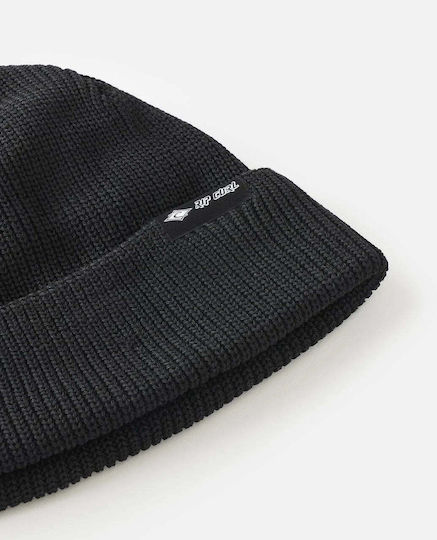 Beanie Unisex Knitted Beanie in Black Colour