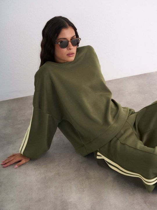 Damen Jogginghosen Khaki