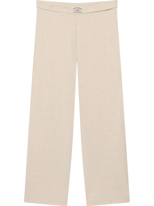 Damen Jogginghose Mlj/oat Beige Marl