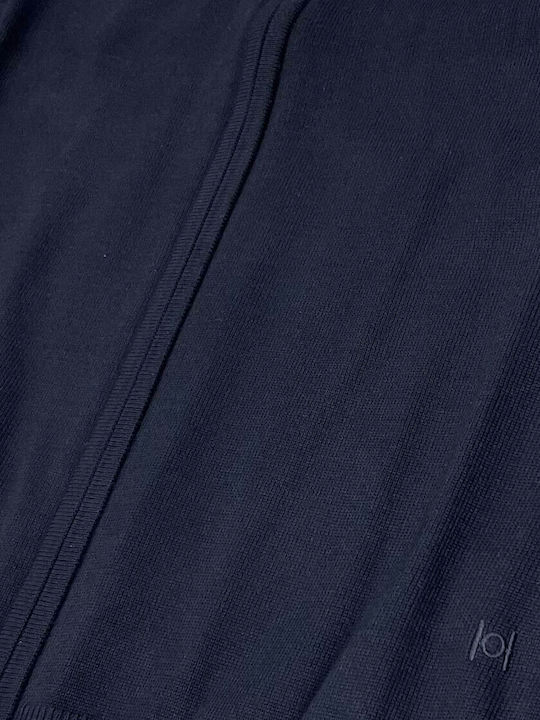 Men's Knitted Cardigan Dark Blue