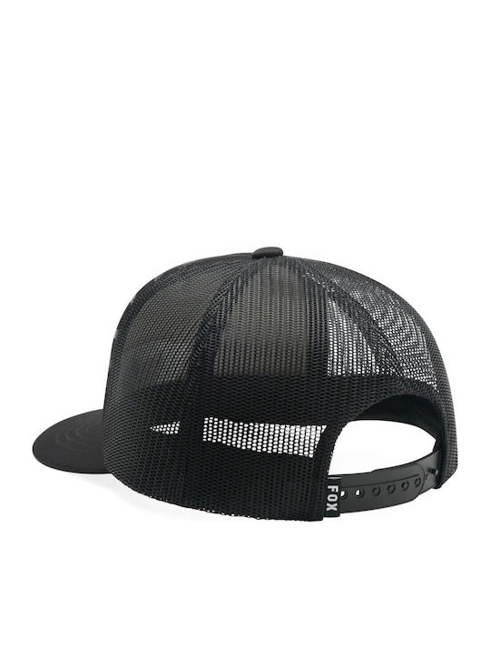 Fox Младежка Rooted Mesh Trucker шапка Черна