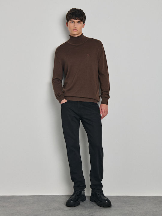 Hardy Herren Jeanshosen Regular Gerade Passform Schwarz