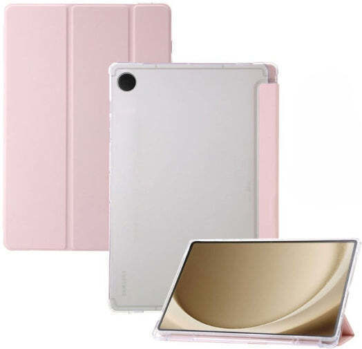 Fashion Case Tri-fold Flip Cover Samsung Galaxy Tab A9 8.7" Черен