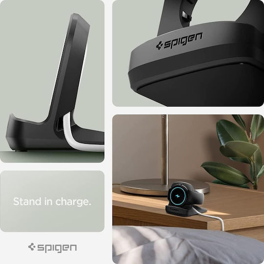 Spigen Google Pixel Uhr Ladegerät Stand S354 Google Pixel Uhr 1 Kratzfreies Tpu Schwarz Amp05796