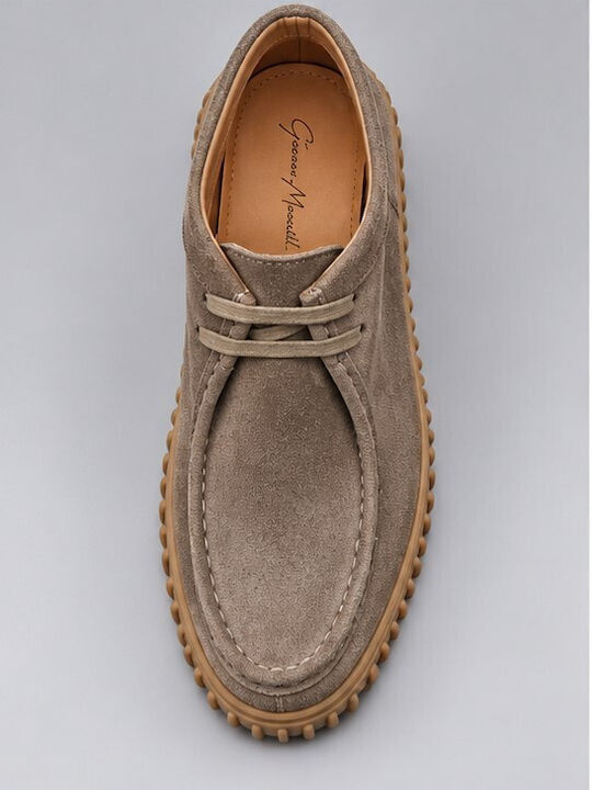 Wildleder Herrenstiefel Braun