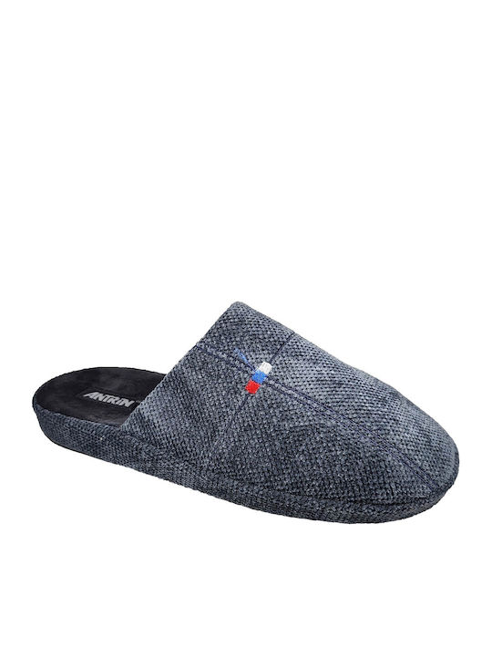 Men's Slippers With Fleece Grey Anatomical