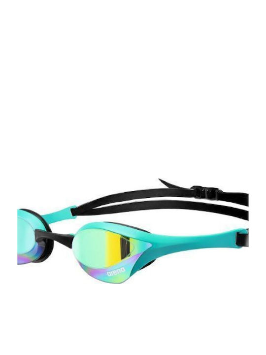 Arena Cobra Ultra Swipe Mr Swimming Goggles Adults Turquoise
