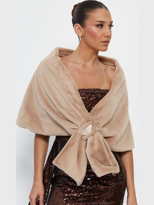 RichgirlBoudoir Women's Shawl Beige