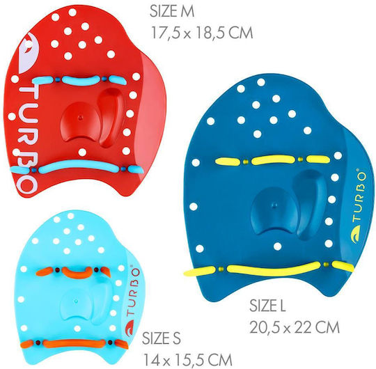 Turbo Professionelle Handpaddel Klassisch Flach Schwimmhandpaddel L Turbo Marine