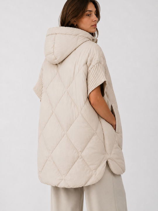 Women's Sleeveless Puffer Jacket for Winter Vanilia