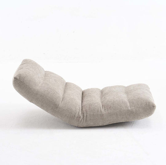 Fotoliu puf multifuncțional Lazy Taupe 56x105x16cm