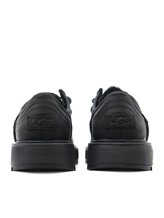 Leather Men's Casual Shoes Black