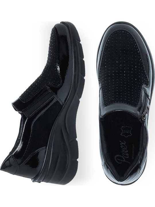 Damen Slip-Ons Schwarz