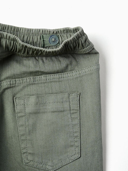 Kinderhose Olivgrün