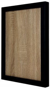 Apple Wooden Photo Frame with Black Frame