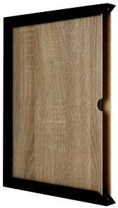 Apple Wooden Photo Frame with Black Frame