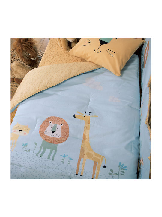 Nef-Nef Homeware Set Babyhandtücher 2 Stück Wild Gelb 70x140cm Gewicht 420gr/m²
