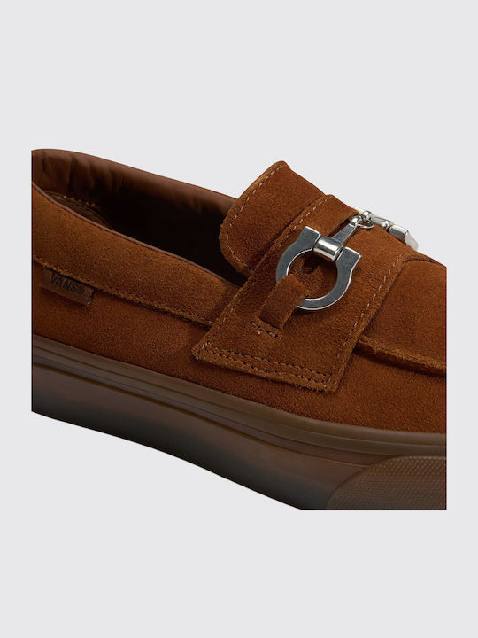 Γυναικεία Loafers σε Καφέ Χρώμα