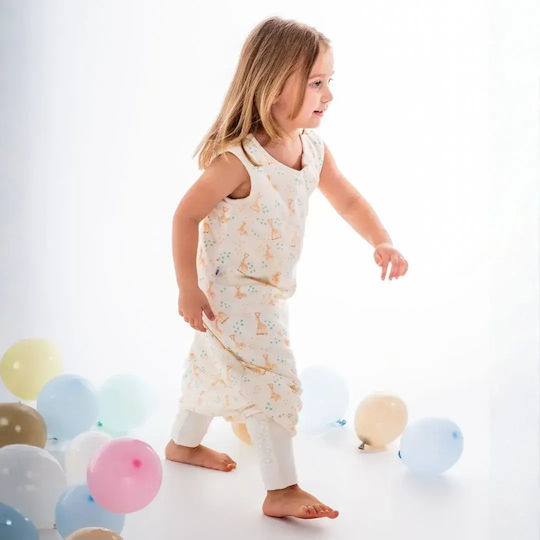 Baby Bliss Sac de dormit de toamnă cu picioare Bej