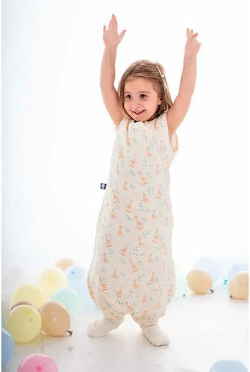 Baby Bliss Sac de dormit de toamnă cu picioare Bej