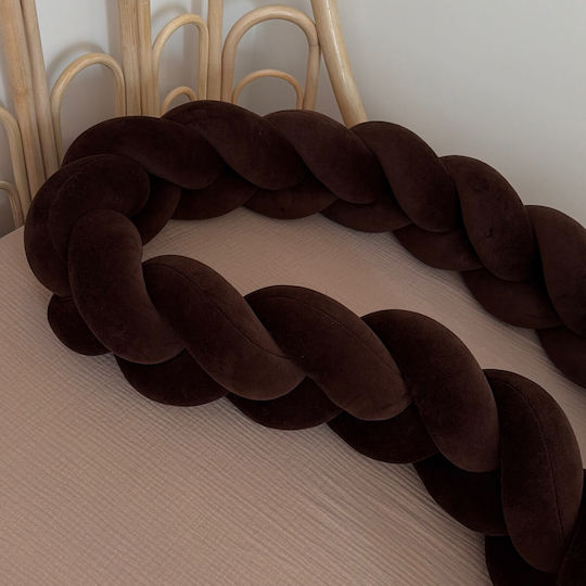 Sparrow Пълни Люлка Плетена Стайна Кафява Velvet Choco Sparrow 400см