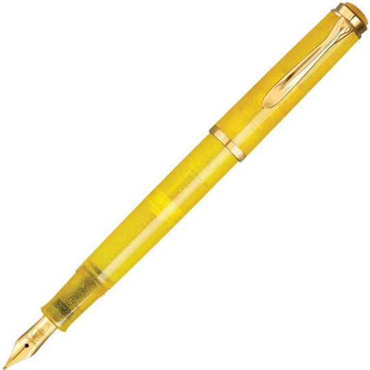 Pelikan Classic M200 Подредба Писалка За Писане Medium Златиста От Inox