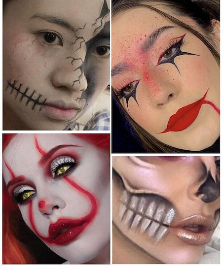 Machiaj facial și corporal Flippy pe bază de ulei 35 G Negru
