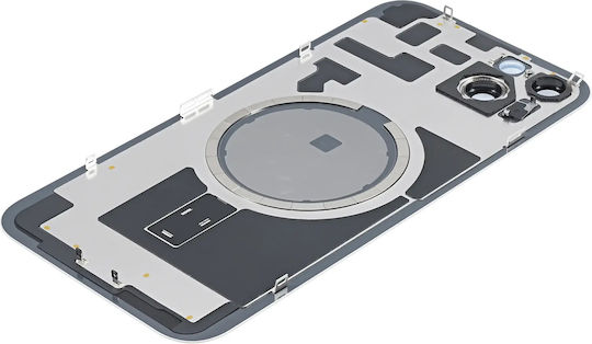 Rückglas W Magsafe Magnet iPhone 14 Plus Aftermarket Starlight Kein Logo