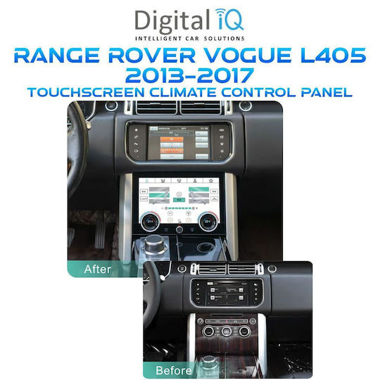 Digital IQ Auto-Audiosysteme für Land Rover Range Rover 2013-2017 mit Klima (Bluetooth/USB/Eingebautes Wi-Fi / 3G/GPS/Notenblätter) mit Touchscreen 10 Zoll
