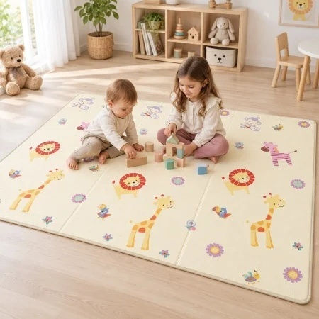 Velve Covoraș De Activități Cars Ecru 180x150cm