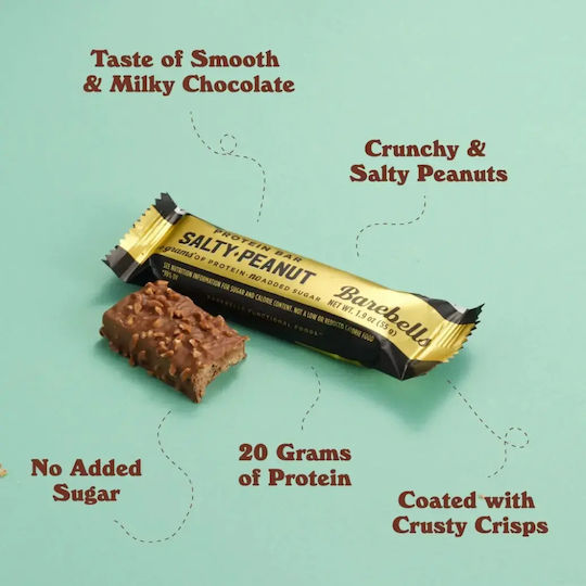 Barebells Protein Bar with 20gr Protein & Salty Peanut Flavour 55gr
