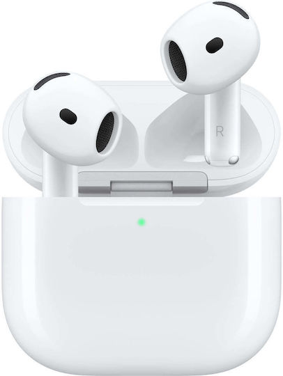 AirPods 5 with Wireless Charging Case Earbud Bluetooth Handsfree Ακουστικά με Αντοχή στον Ιδρώτα και Θήκη Φόρτισης Λευκά