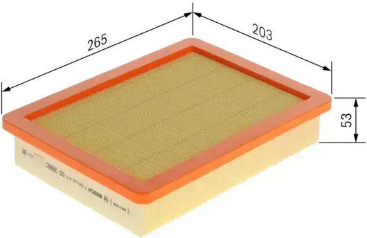 Bosch Auto Luftfilter F 026 400 875