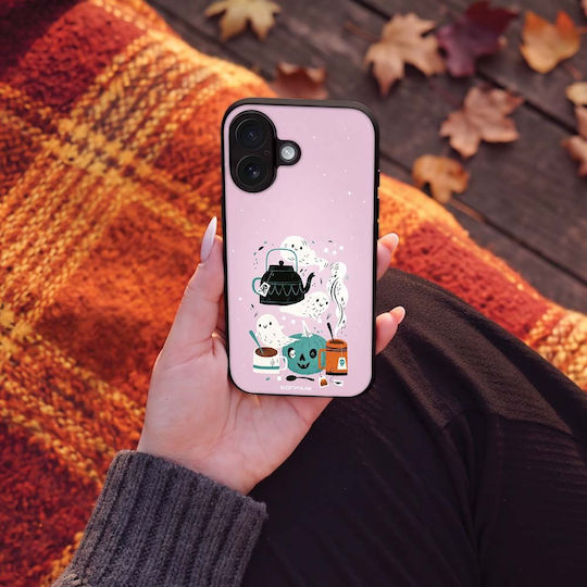 Sonique Cozy Season Series Mobile Phone Case Motorola Motorola Razr 50 Ultra Ghost Tea Party