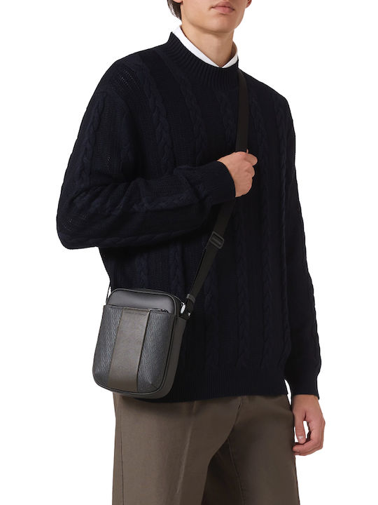 Men's Gray Shoulder / Crossbody Bag