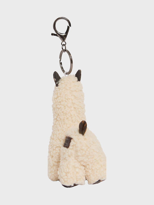 Barbour Animal Bag Charm Ecru Accessory Unisex Ecru Uac0317-cr31