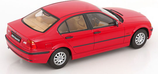 Model Mașină BMW Seria 3 E46 Sedan 1999 Roșu Scara 1:18 Kk Scale