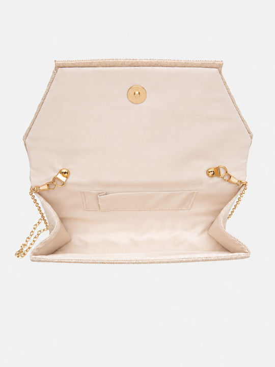 Stoff Damen Handtasche Beiges