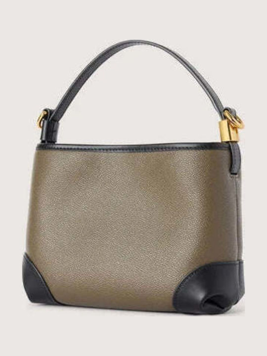 Leather Women's Tote Bag Green