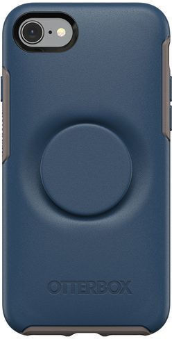 Otterbox Pop Symmetry Umschlag Rückseite Silikon Blau (iPhone SE 2022/2020/8/7)