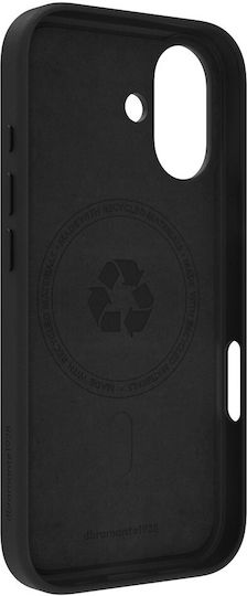 dbramante1928 Back Cover Piele Negru (iPhone 17)